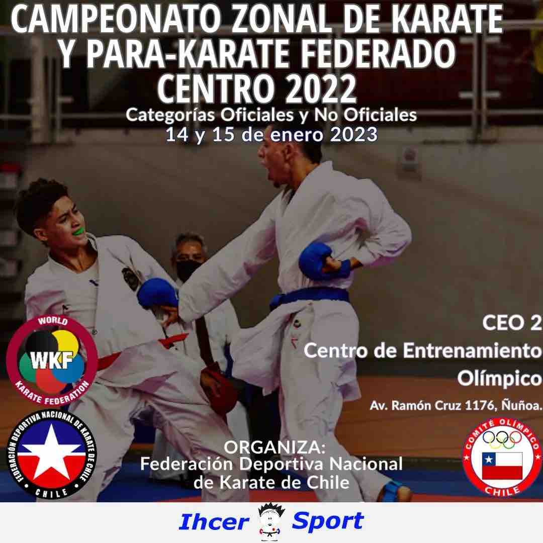 CAMPEONATO ZONAL DE KARATE Y PARAKARATE 2022