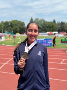 Amanda Cerna y su oro en el Grand Prix Olomouc