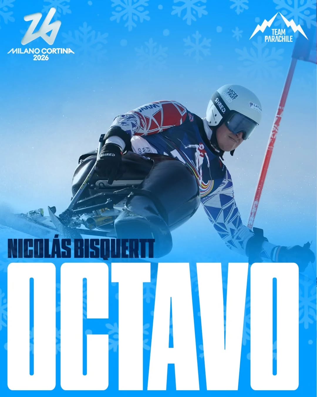 NICOLÁS BISQUERTT GANA DIPOLOMA PARALÍMPICO EN MILANO-CORTINA 2026