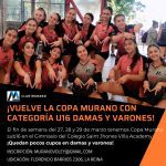 COPA MURANO DE VOLEIBOL CATEGORIA U16 DAMAS Y VARONES