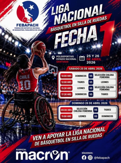 BASKET EN SILLAS 1 FECHA LIGA NACIONAL